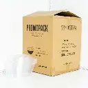 1000ml PP Plastic Round Black Bowl Clear Lid 200/ctn 