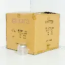 400ml/85mm PET Plastic Jar Alu Cap 100/ctn