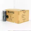 80mm PS Plastic Black Flat Lid No Cap 1000/ctn