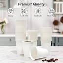 12oz Single Wall White Paper Cup 1000/ctn