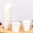 4oz Single Wall White Paper Cup 1000/ctn