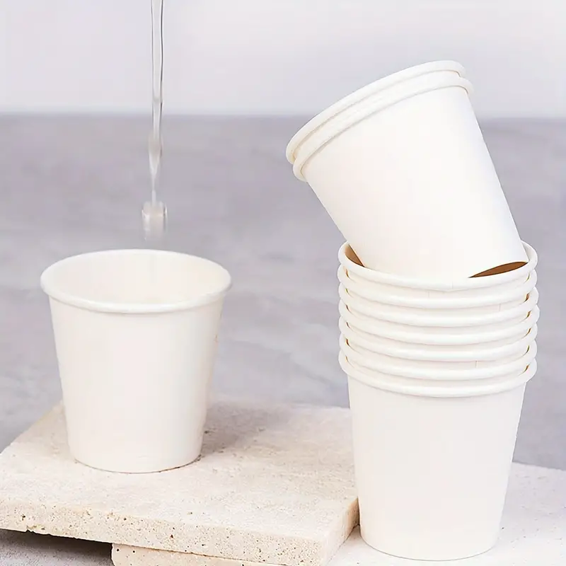 4oz Single Wall White Paper Cup 1000/ctn