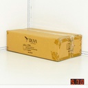 1000g Kraft Stand Up Ziplock & Window Bag 250/ctn