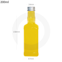 200ml PET Plastic Bottle Alu Cap 300/ctn