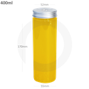 350ml PET Plastic Bottle O Hole Alu Cap 200/ctn