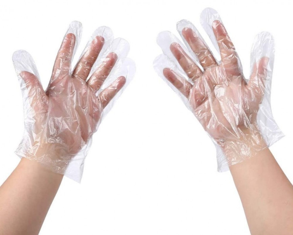 [336029] Gloves Plastic Clear 10,000/ctn