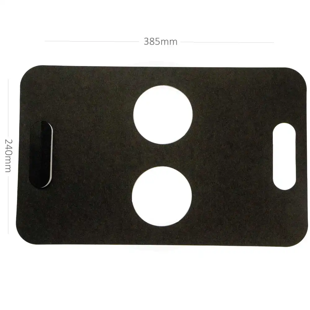 Black - 2 Cup Kraft Paper Holder 24×39cm 500/ctn
