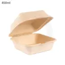 450ml Bagasse Sugarcane Burger Bowl 500/ctn