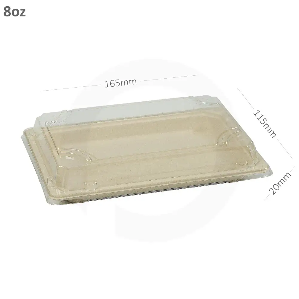 [new414] 8oz Sushi sugarcane containers 300/ctn