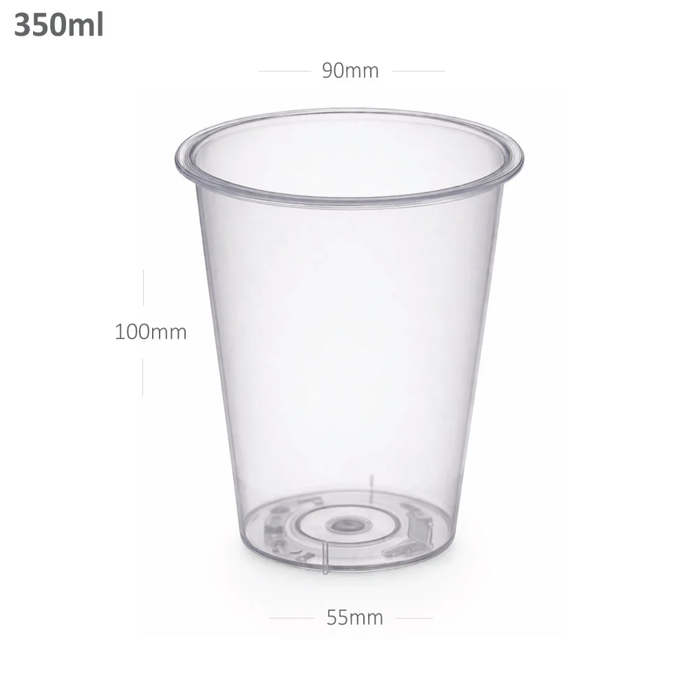 12oz/90 Clear PP Plastic Cup 500/ctn